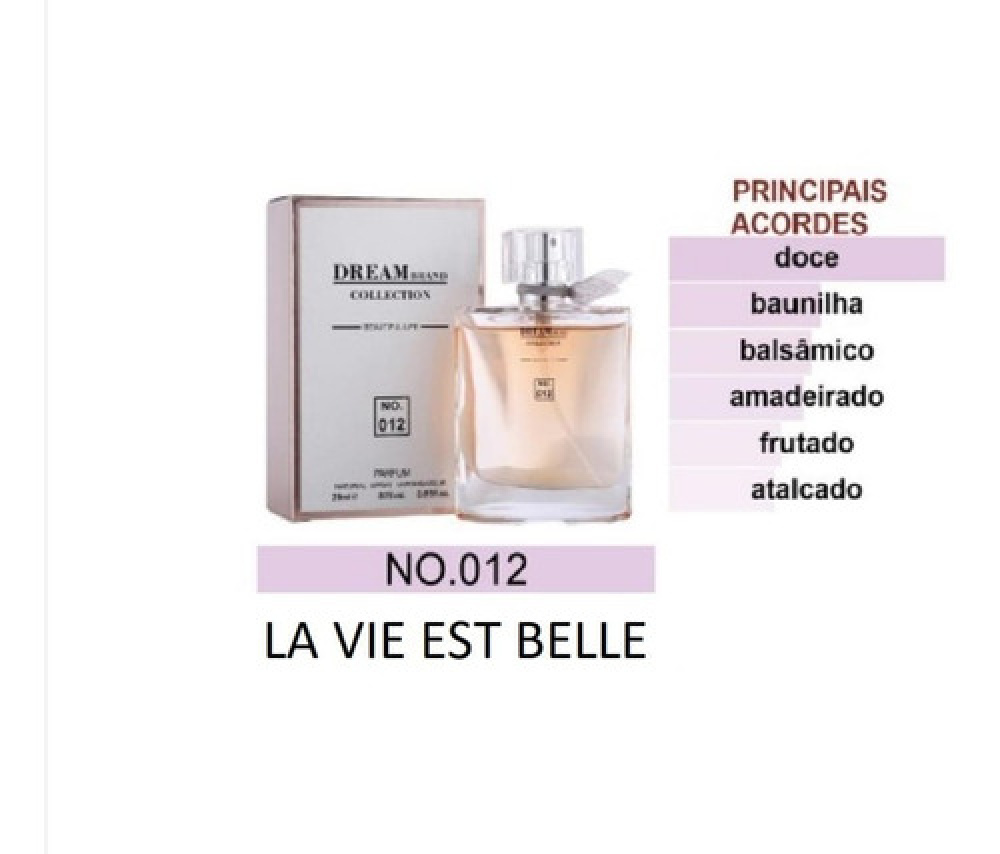 012 - Lá Vie est belle 80ml - Dream Brand Collection