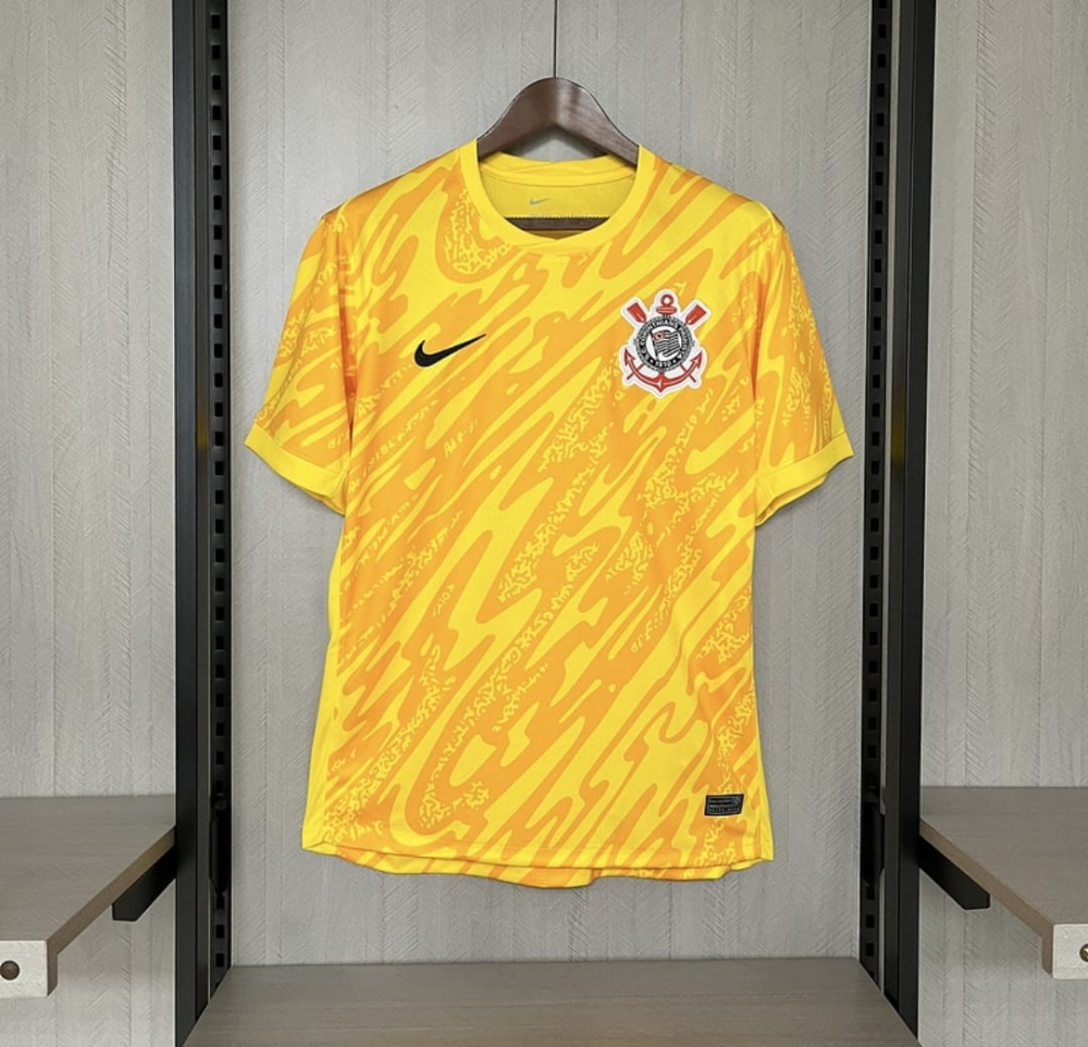 Camisa Corinthians Goleiro Amarela 2024 - Import Premium Store
