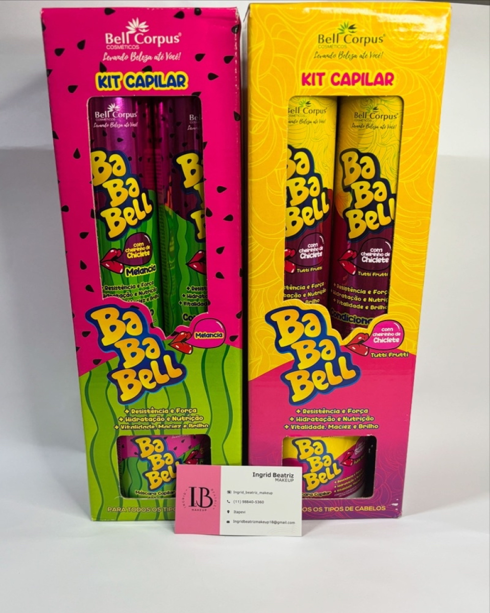 KIT CAPILAR BABABELL - Ingrid Beatriz Makeup