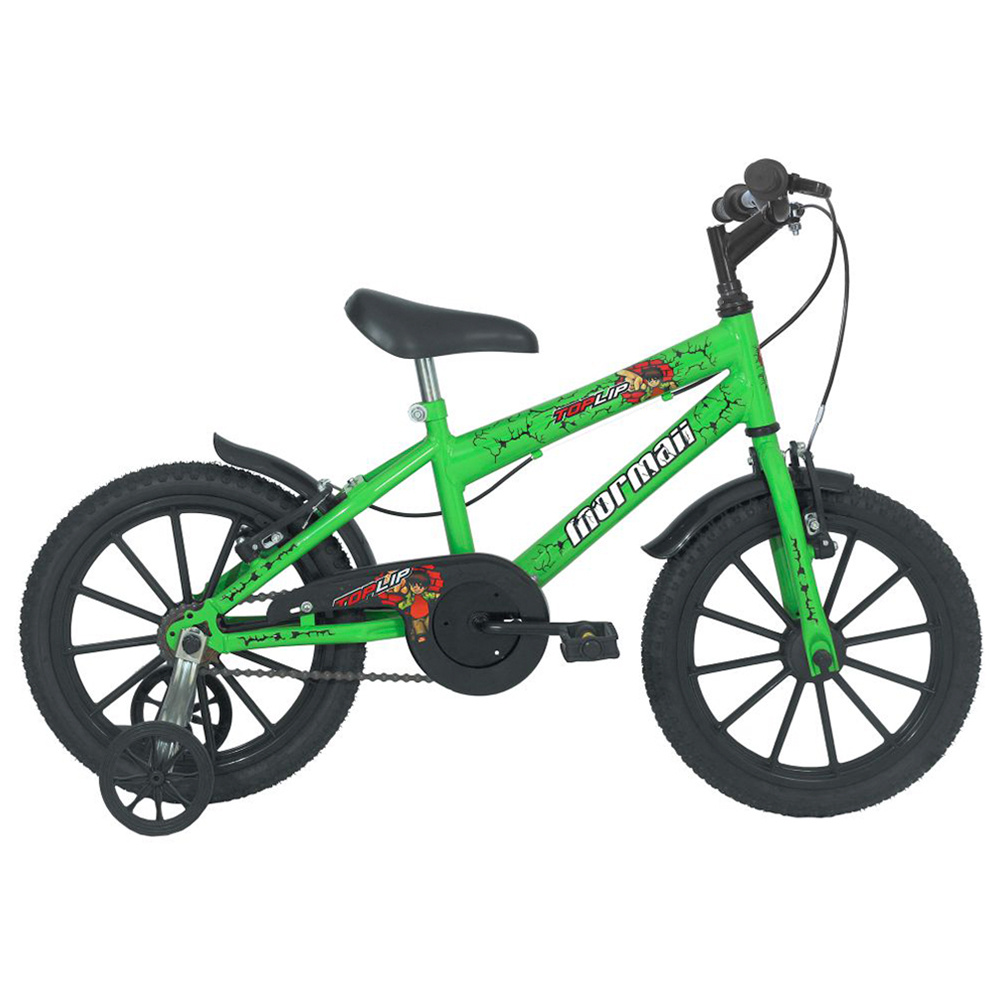 Bicicleta Infantil Aro 16 Mormaii Top Lip V-Brake 1 Marcha