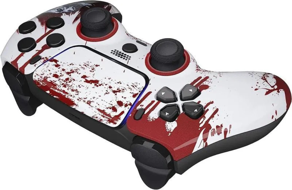 Controle sem fio personalizado Custom Controllerzz PS5 Bloody Zombie
