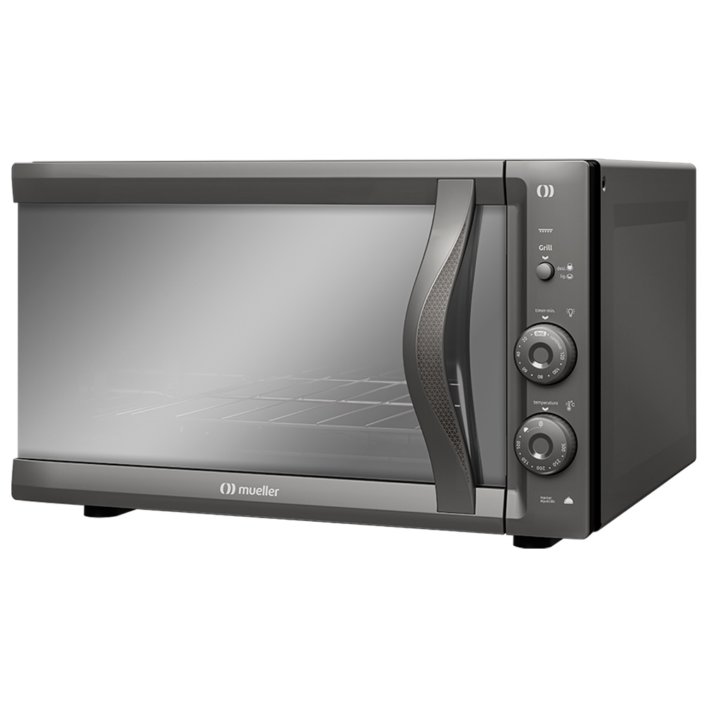 Forno Elétrico de Bancada Mueller 50L Gril Espelhado MFB50F