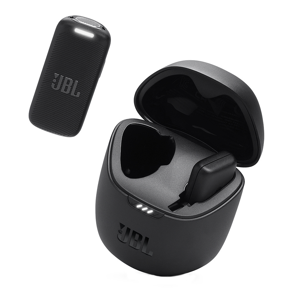 Microfone JBL 28913748 Quantum Stream Lapela Sem Fio Omnidirecional