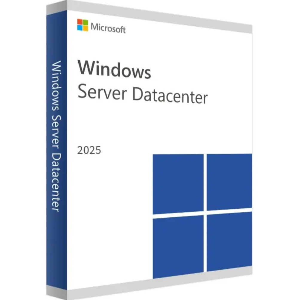 Microsoft Windows Server 2025 Datacenter 16-Core - Original - Vitalício ...