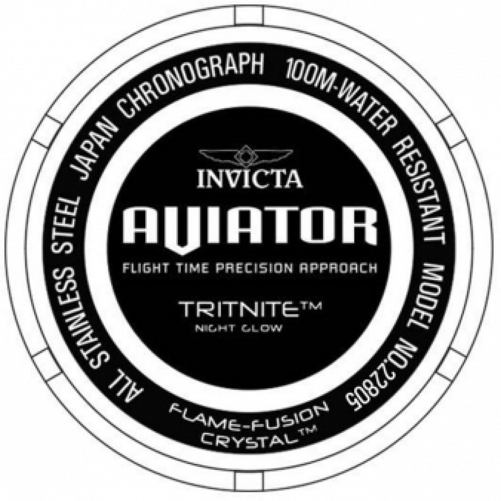 invicta aviator 22805