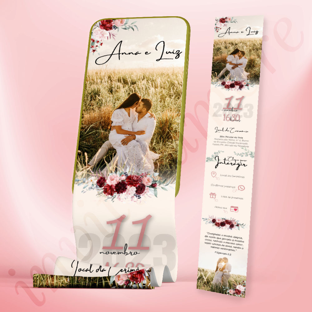 Convite Virtual Interativo | Marsala [Extended]