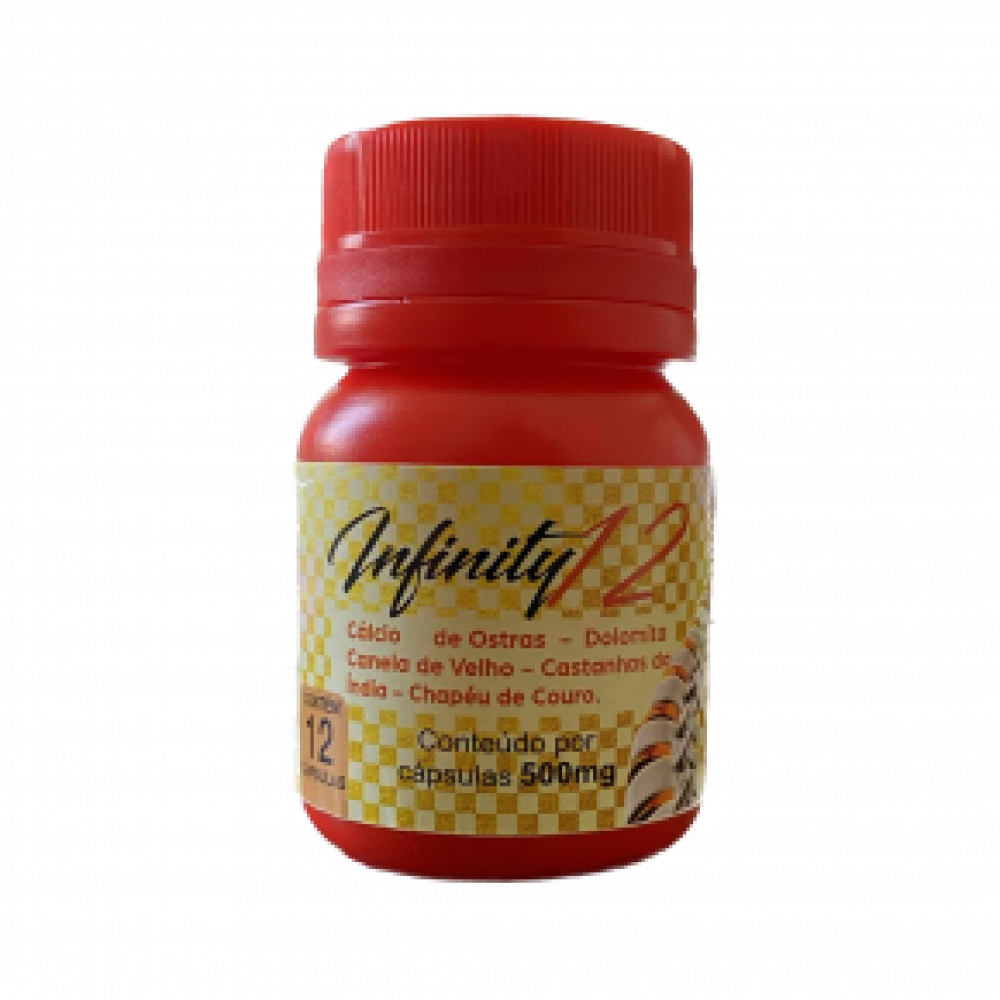 Infinity12 Vermelho - 100 Frascos - Natural Distribuidora