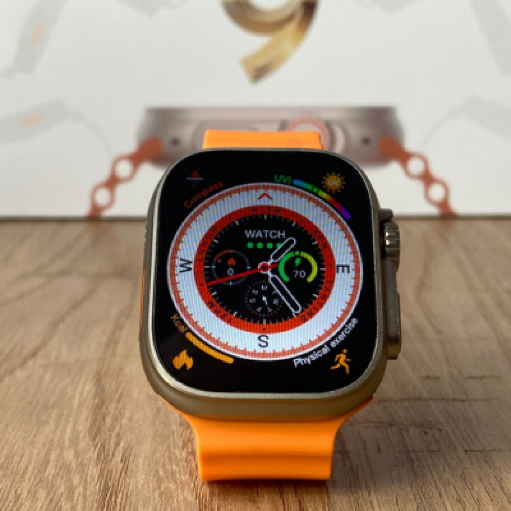 Relógio Smartwatch S9 Ultra Série 9 Nfc Gps 49mm Lançamento