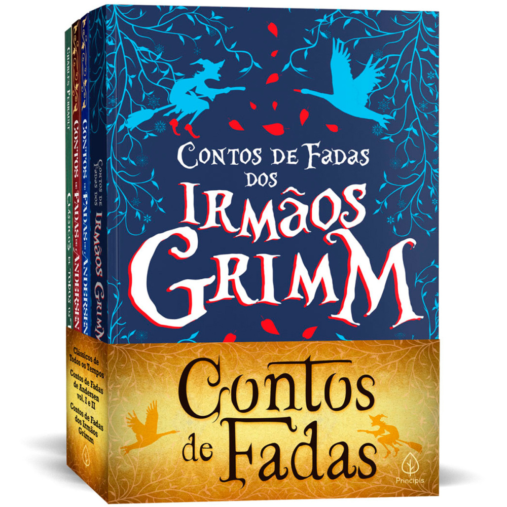 Box Contos de Fadas: Com 4 Livros - Andersen, Hans Christian, Irmãos ...