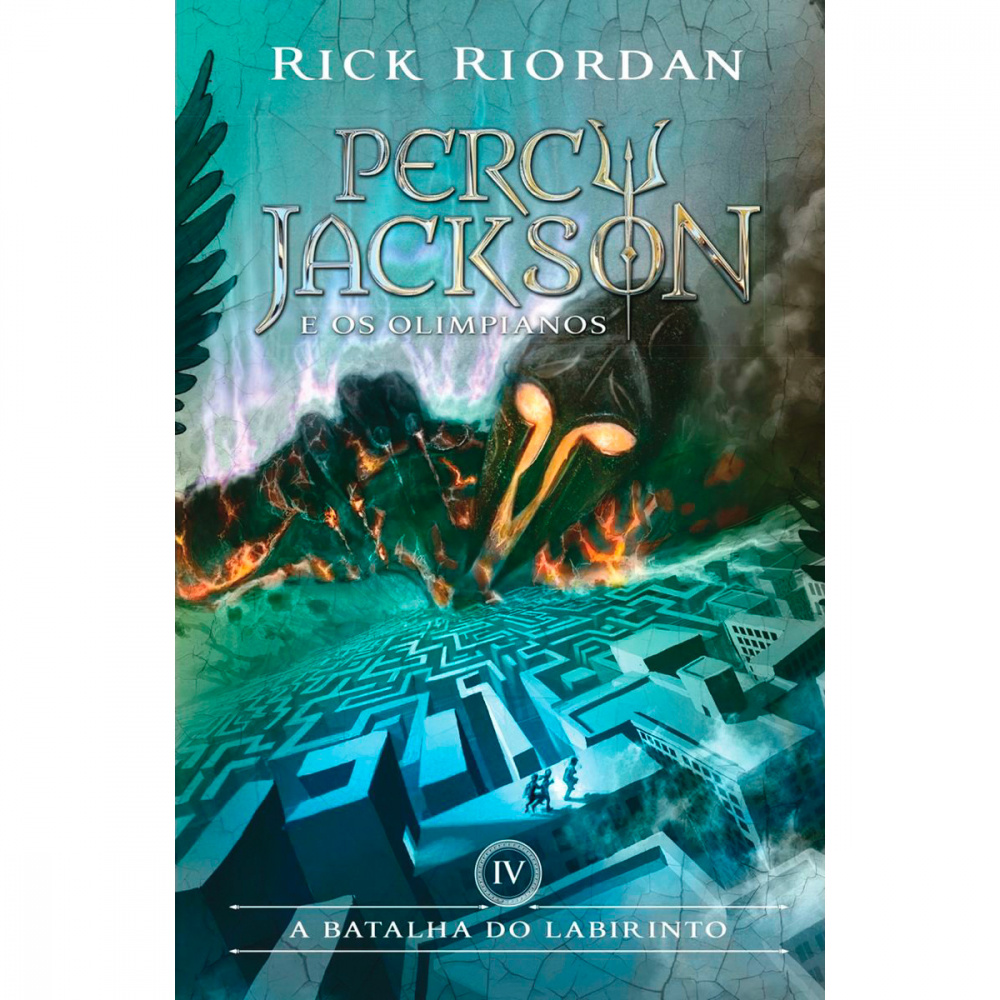 Livro A Batalha Do Labirinto Série Percy Jackson E Os Olimpianos