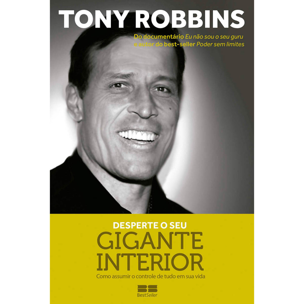 Livro Desperte Seu Gigante Interior - Tony Robbins | BestSeller - JK ...