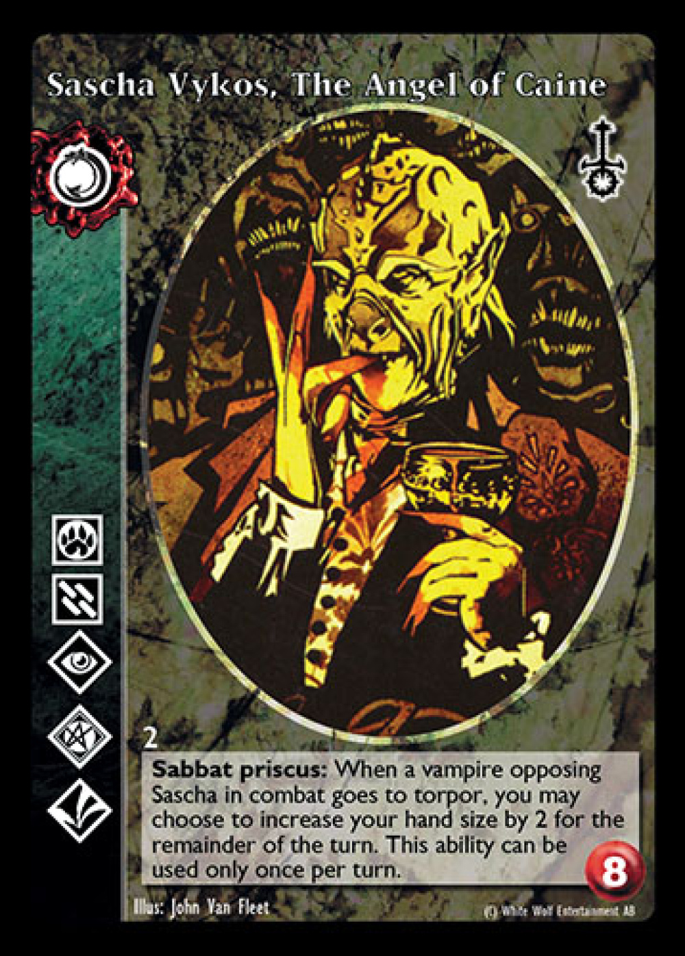Sascha Vykos, The Angel of Caine - JoeStock