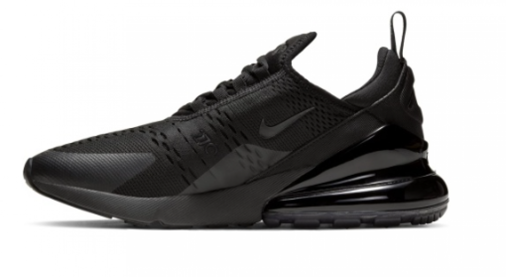 Nike air max 270 preto 2024 e azul