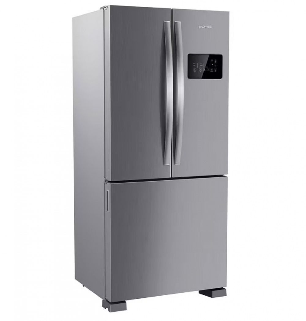 Geladeira Side by Side Brastemp Freench Door 554L Inox - Jorjão
