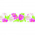 Mini Bordado Laise Estampado Floral Rosa 984 - Mod.91 - 10mts