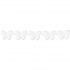 Passamanaria Borboleta Cetim Liso Branco 216 - Mod.408 - 5mts
