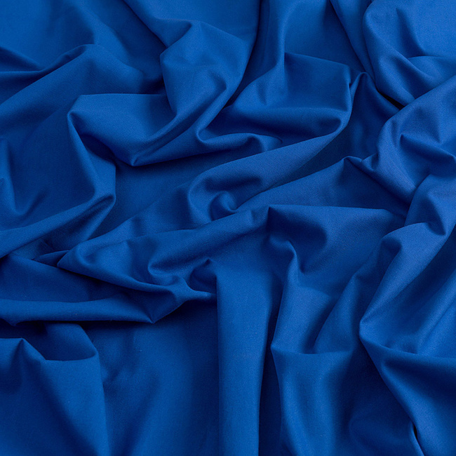 Tecido Brim Constâncio Vieira Liso Azul Royal - 1,60m de Largura