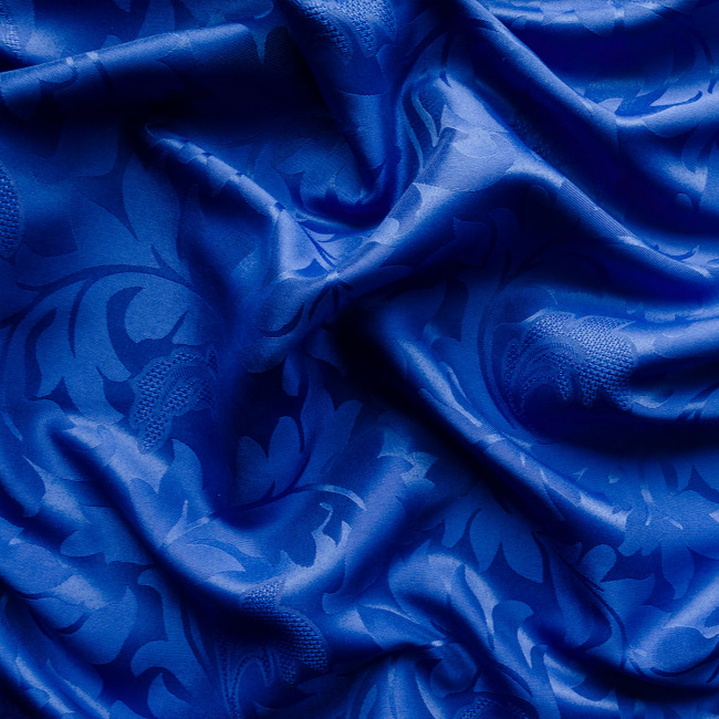 Tecido Jacquard Corttex Liso Azul Royal 01 - 2,80m de Largura