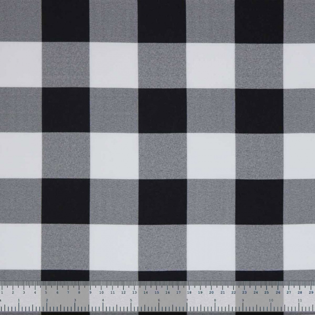 Tecido Oxford Xadrez Preto e Branco Fio Tinto 50cm X1,40 - Império dos  Tecidos Online