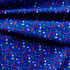 Tecido Tricoline Designtex Estampado Enfeite de Natal Azul - 1,50m de Largura