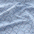 Tecido Tricoline Designtex Estampado Love Fundo Azul - 1,50m de Largura