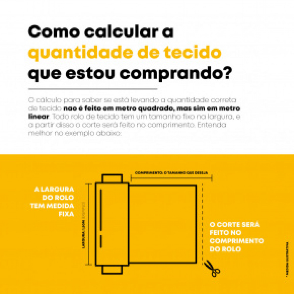 Tecido Tricoline Xadrez Smart Amarelo