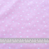 Tecido Tricoline Rimatex Estampado Estrelas Rosa e Branco - 1,50m de Largura