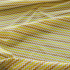 Tecido Tricoline Tricostar Estampado Zig Zag Duplo Amarelo - 1,50m de Largura