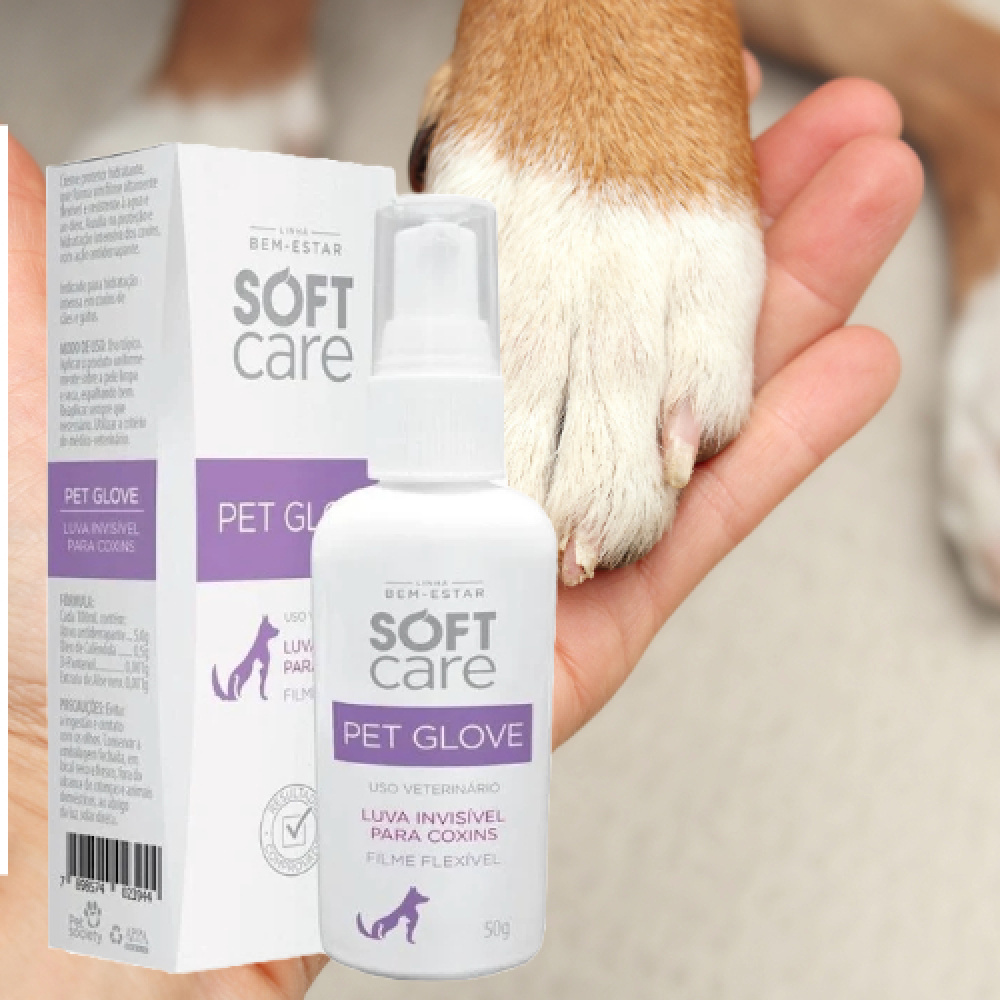 Soft care sales pet glove