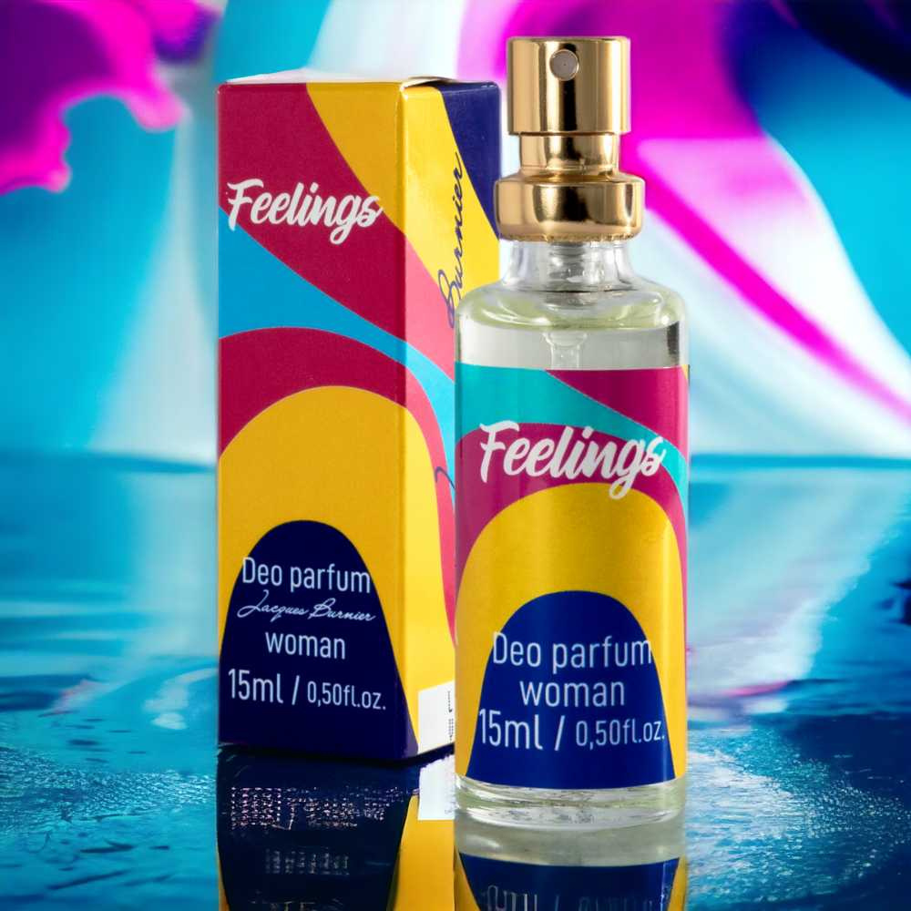 Deo Parfum Feeling Jacques Burnier 15ml - Kendra Cosméticos