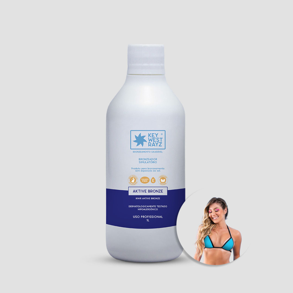 Solução Bronzeadora para Bronzeamento A Jato Aktive Bronze (1