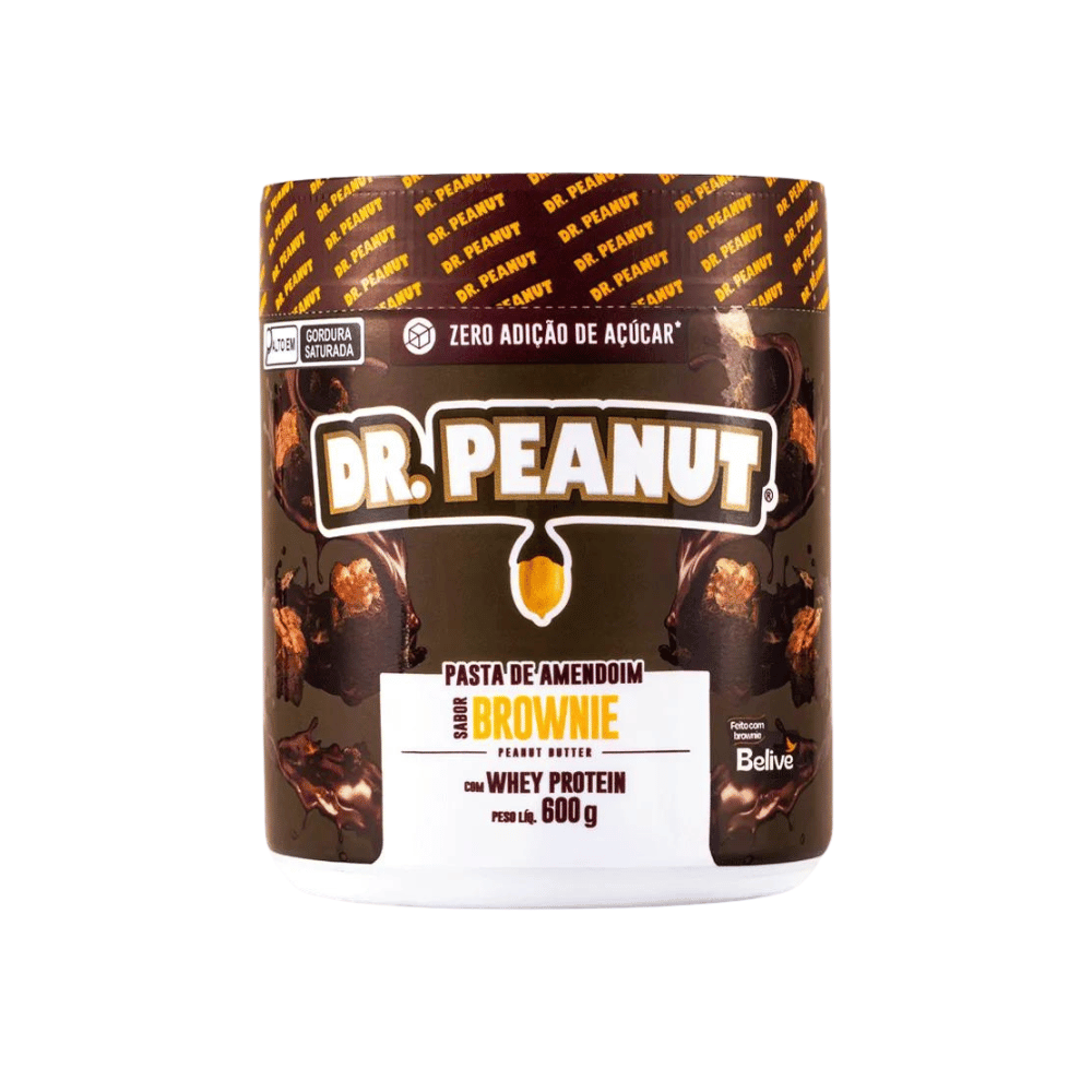 PASTA DE AMENDOIM 600G - DR PEANUT - Macaco Blindado: Comprar Suplementos, Recife