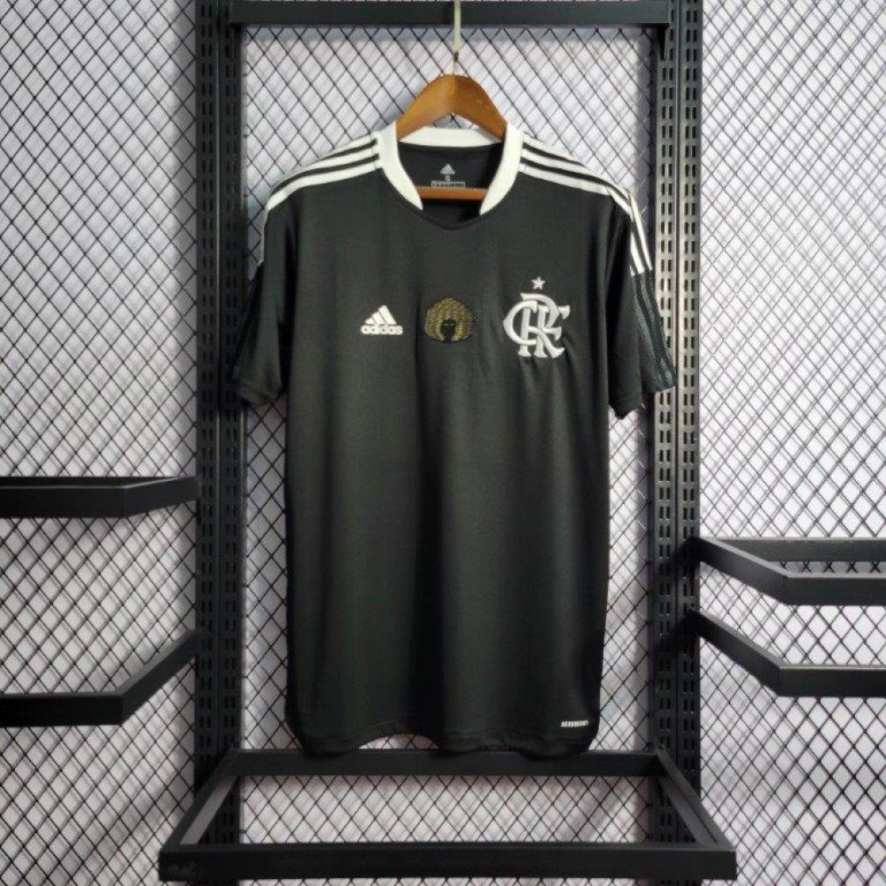 CAMISA FLAMENGO CONSCIÊNCIA NEGRA 2223 (MASCULINO) KMISASFUT