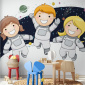 Painel Fotográfico Crianças Astronautas