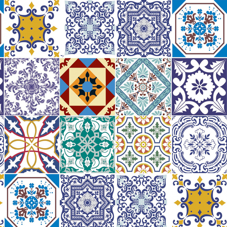 Papel de Parede Azulejo Lisboa