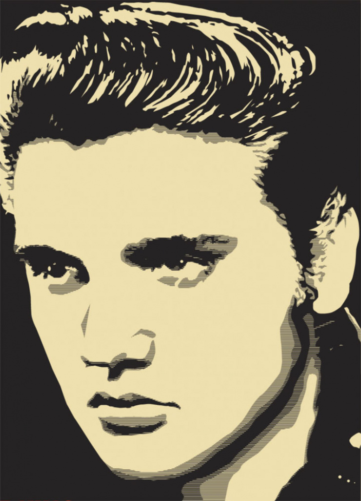 Quadro Elvis Presley Poster