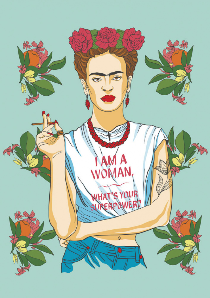 Quadro  Frida Kahlo
