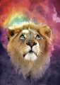 Quadro Lion Colors