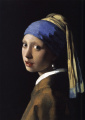 Quadro Moça com Brinco de Perola - Johannes Vermeer