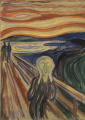 Tela Canvas O Grito - Edvard Munch