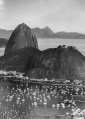 Quadro Skyline de Rio de Janeiro - Kit de 3 Quadros