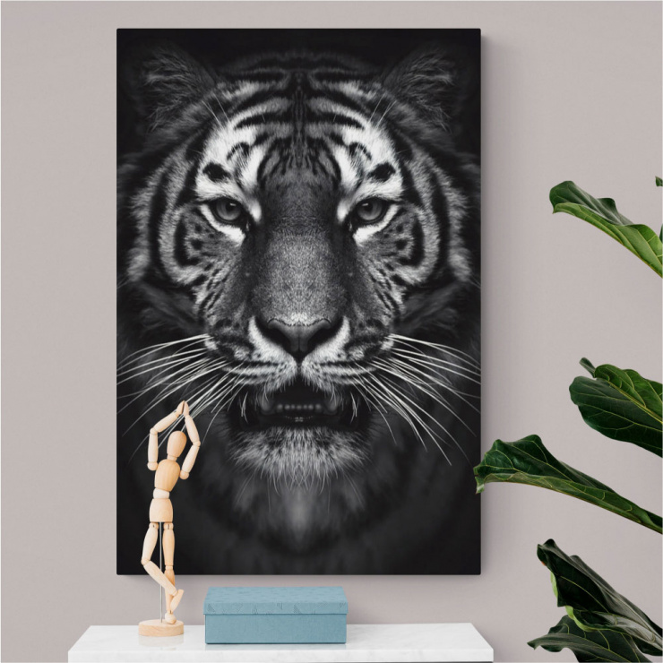 Tela Canvas Tigre Rise