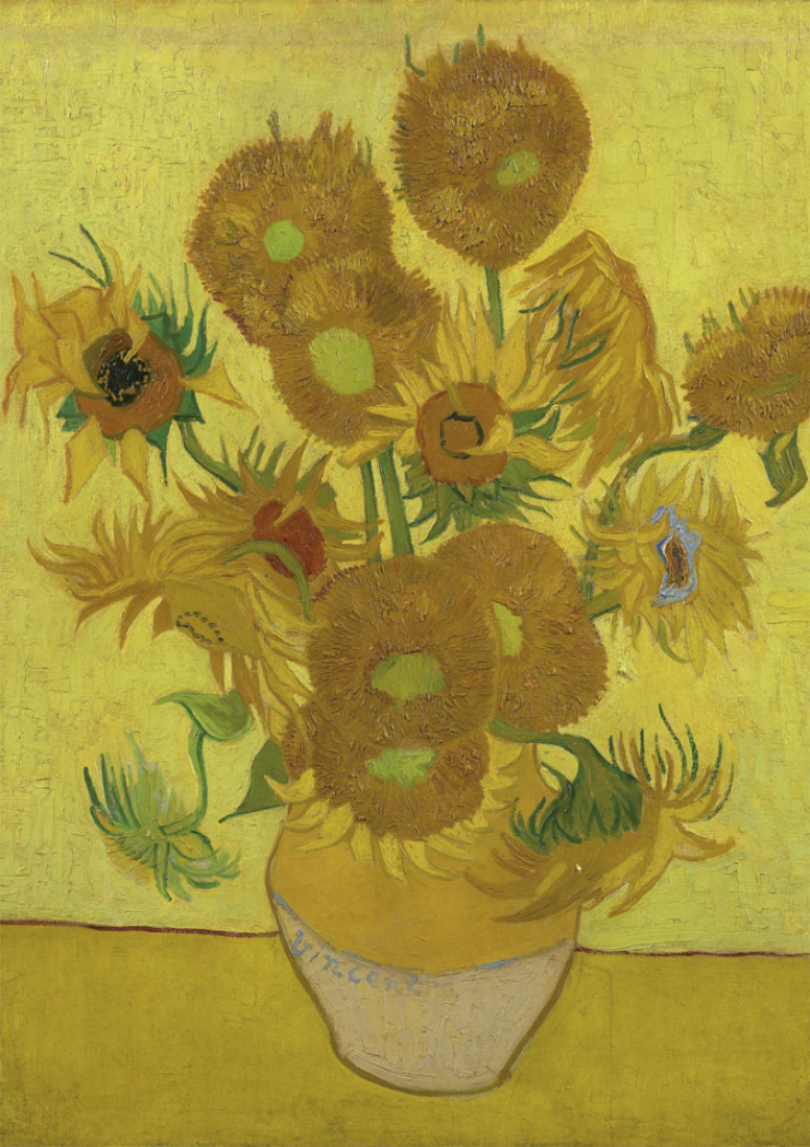 Quadro Van Gogh Girassóis