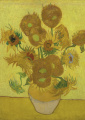 Tela Canvas Van Gogh Girassóis