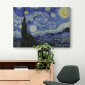 Tela Canvas Van Gogh Noite Estrelada