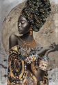 Tela Canvas Beleza Africana
