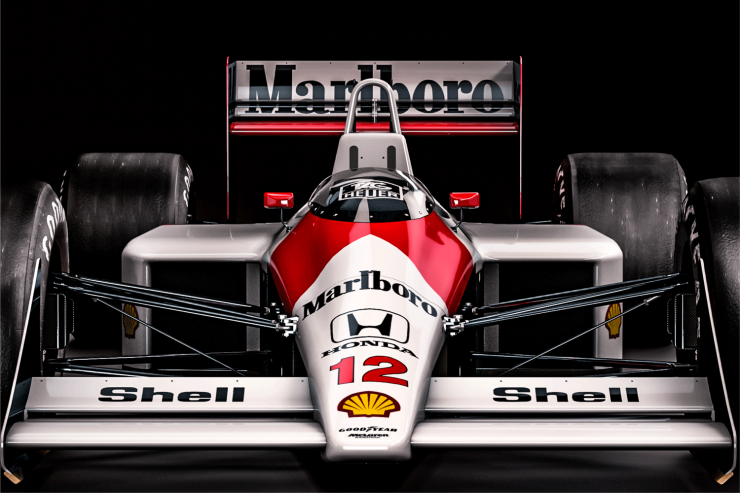 Tela Canvas F1 McLaren 12 Senna H