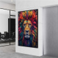 Tela Canvas Leão Colored