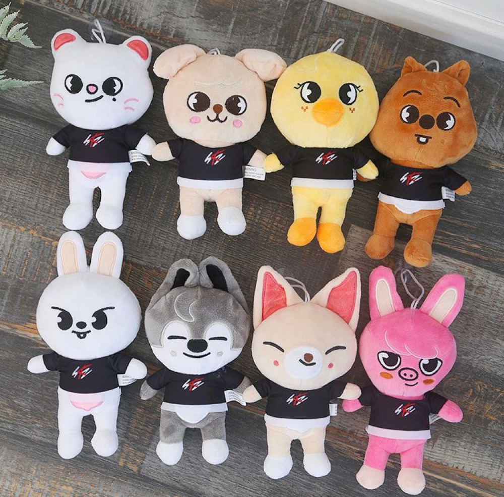 Skzoo pelucia do stray kids k universo store