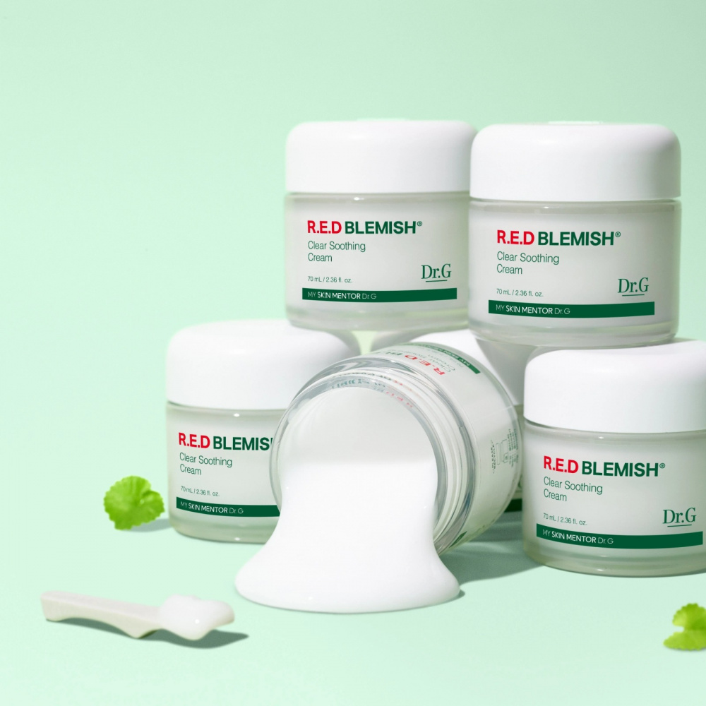 Creme hidratante facial Dr.G Red Blemish Clear Soothing Cream 70ml